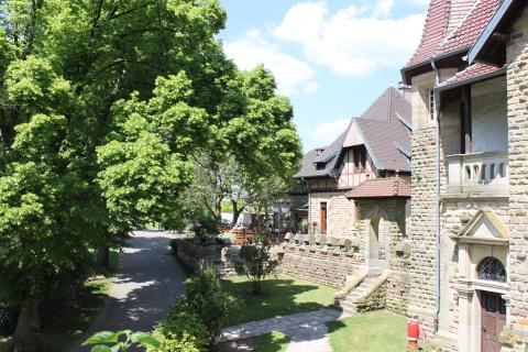 Le Burghof et son parc